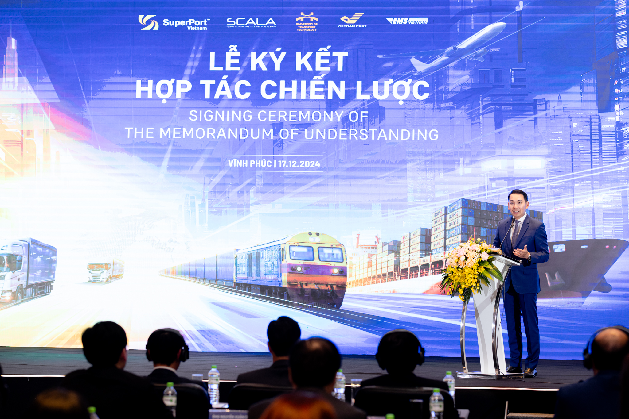 Việt Nam Superport hợp tác lập phòng thí nghiệm logistics, thúc đẩy phát triển bền vững- Ảnh 1.